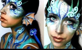 Halloween Makeup: Mermaid