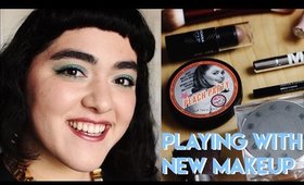 Playing With New Makeup | Kat Von D, Becca, Wander Beauty, Wet n Wild