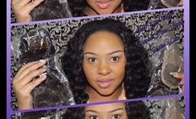 Unboxing  | Just 4 You  Virgin Human Hair | Filipino Water Wave