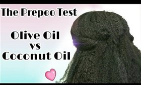 Prepoo 4c Natural Hair | Olive Oil vs Coconut Oil Tested
