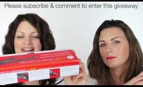 WIN HAIR STRAIGHTENERS & TONGS. SUBSCRIBE TO WIN!