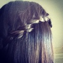 I love waterfall braids