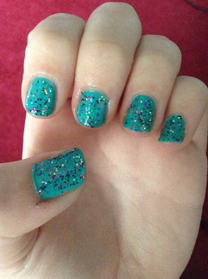 Products used Barry Amethyst Glitter & Miss Sporty Ferris Wheel!!!❤💜