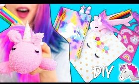 DIY Unicorn School Supplies! Learn How To Make Cutest Unicorn Crafts