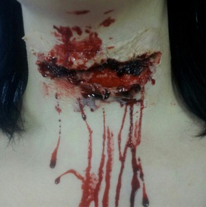 decided to go all gory yesterday. ew.
