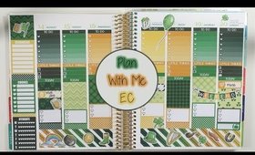 Plan With Me | March/St. Patrick's Day Kit (Erin Condren Vertical)
