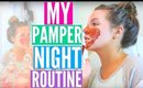 MY PAMPER NIGHTTIME ROUTINE | Casey Holmes