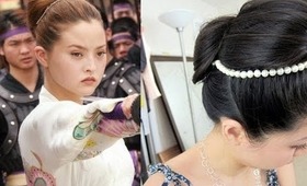 DoA Japanese Ninja Princess Katsume Hair Tutorial