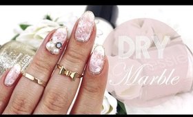 Design 7: Dry Marble |  Chic Dry Marble Nails For NNAC ♡