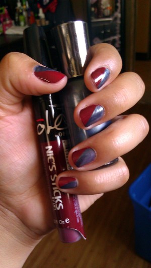Sally hansen xtreme wear in gunmetal 
Nicole by opi nics sticks in do you deliver?