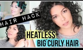 HAIR HACK: HEATLESS CURLS USING STRAWS | NO DAMAGE | SCCASTANEDA