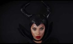 Maleficent Inspired MakeUp Look - Halloween