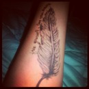 Feather Tattoo (Temporary) DIY