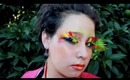 .Make-Up Tutorial: Parrot Feathers (Italian).