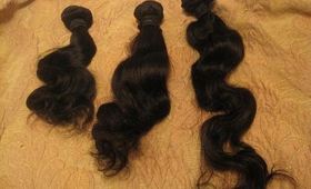 Ali Express: Virgin Brazilian Hair...... Sneak Peek.......