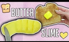 DIY EASY BUTTER SLIME + ASMR