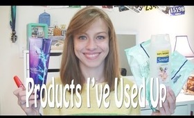 Products I've Used Up #1