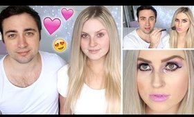 Boyfriend Does My Makeup ♡ Shaaanxo & MooshMooshVlogs