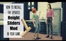 How To Install The New Height Sliders Mod For The Sims 4