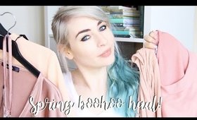 SPRING SUMMER BOOHOO HAUL!