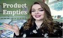 Product empties + mini reviews | NiamhDillonMakeup