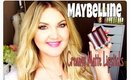 ★MAYBELLINE CREAMY MATTE LIPSTICK | MAC DUPES + LIP SWATCHES★