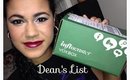 Influenster Unboxing : Dean's List Edition