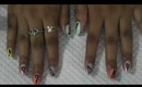 Tutorial: 80's Triangle Nails