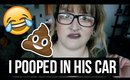 He Broke Up With Me... & I Pooped in His Car.. 💩| heysabrinafaith