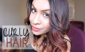HOW TO: Curl Hair With Straighteners / Flat Irons | Quick & Easy Hairstyle Tutorial