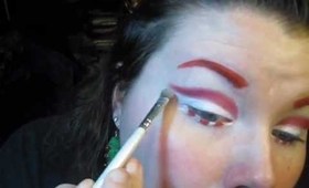 Candy Cane Holiday Makeup!