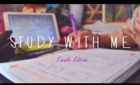 Study with me for finals - Real time [Relaxing Studying Music] Pharmacy School