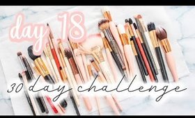 Day #18: Cleaning Makeup Brushes - 30 day Get Your Life Together Challenge [Roxy James] #GYLT#life