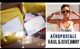 Aeropostale HAUL & GIVEAWAY - Charmaine Manansala