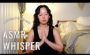 ASMR gentle whisper meditation before bed / deep sleep, relaxation, de-stress