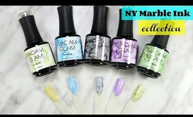 *NEW* Madam Glam NY Marble Inks Collection | Review and Swatch