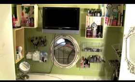 makeup collection and storage! Meganheartsmakeup contest entry!!!