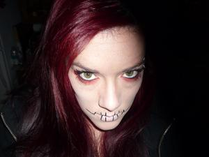 Halloween makeup done by me