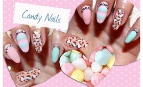 Pastel Candy Nails - Kirakiranail