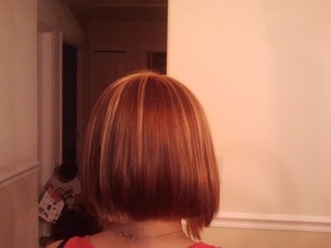 i put just enough highlights so it wouldn't take away from the main color..uuhhh just love it