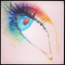 rainbow eye makeup 