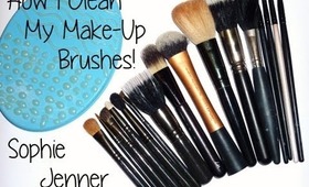 How I Clean My Make-Up Brushes!