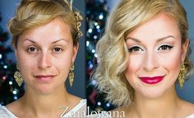 ⁕⁕⁕⁕ Christmas Makeup - Makijaż Świąteczny - Zmalowana ⁕⁕⁕⁕