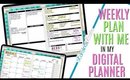 July 8 to 14 Digital Plan with Me, Setting Up Weekly Digital Plan With Me July 8