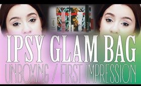 IPSY GLAM BAG UNBOXING / FIRST IMPRESSION | JUNE 2014