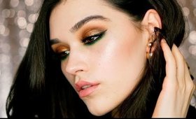 GRWM | Gold and Green