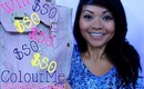 ColourMe Haul & $250 Worth of Giveaways!