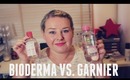 Bioderma vs. Garnier...Battle of the Cleansing Waters! | *Pink Dynamite*