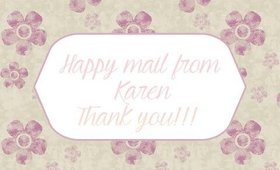 Happy Mail ~ Thank you Karen Acosta! [PrettyThingsRock]