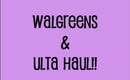 Walgreen's & Ulta Haul